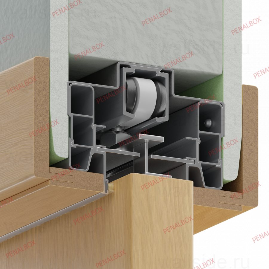 Пенал Penalbox Wood Double Lux высотой до 2400 мм