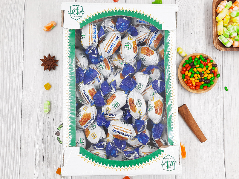 Конфеты "Метеорит арахисово-медовый" глазированные