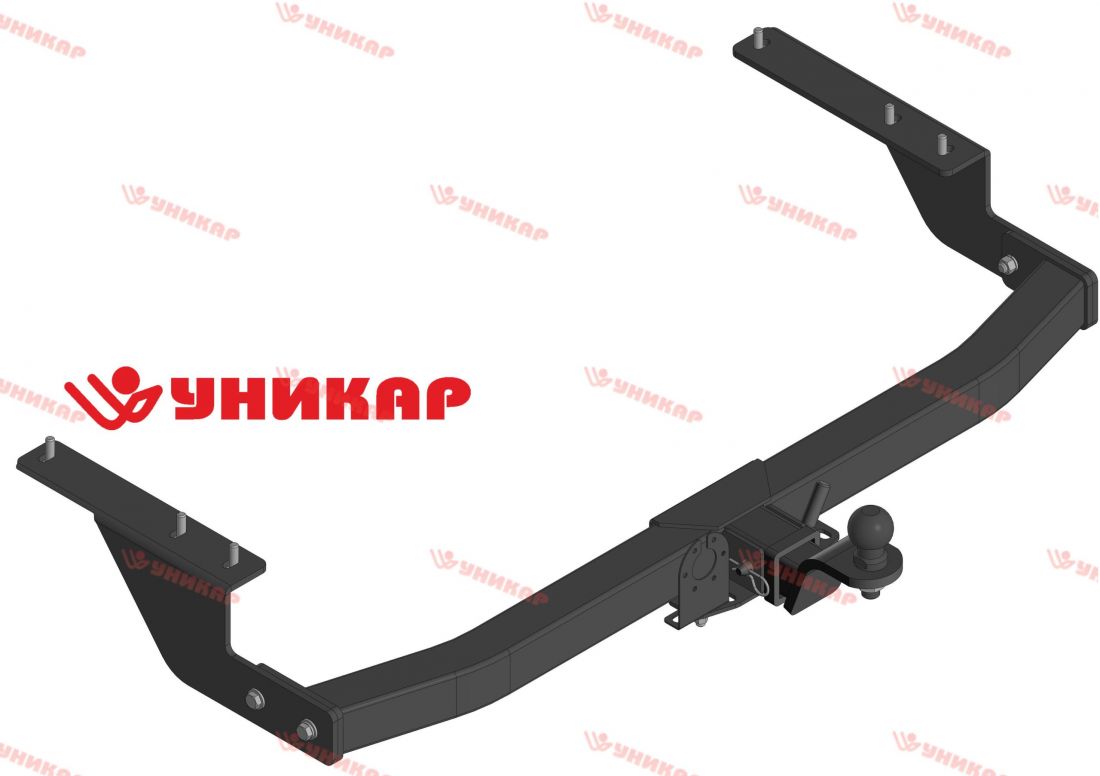 Фаркоп "Уникар" Toyota Highlander II поколение