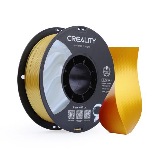 PLA Пластик для 3Д принтеров CREALITY CR-Silk 1.75mm 1кг Золотой