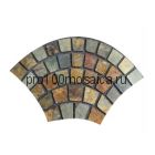 PAV-101 сланец. Брусчатка серия PAVING,  размер, мм: 1080x650x10~15 (NS Mosaic)