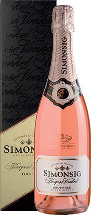 Simonsig Kaapse Vonkel Brut Rose (gift box)