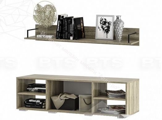 Тумба Наоми ТБ-16 Белый глянец/Дуб каньон