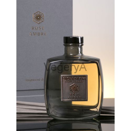 Диффузор Роза и Амбра 200мл StoneGlow Металлическая
