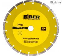 Диск алмазный сегментный Стандарт (230х20/22.2 мм) Biber