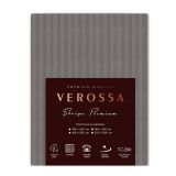 Простыня Verossa Stripe на резинке Gray 200х200 747009