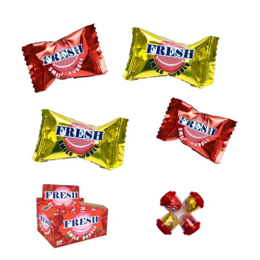 Жев.резинка “Fresh” в капсуле 28мм 3,80₽