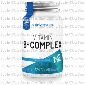 B - комплекс Nutriversum B-Complex 60 таб