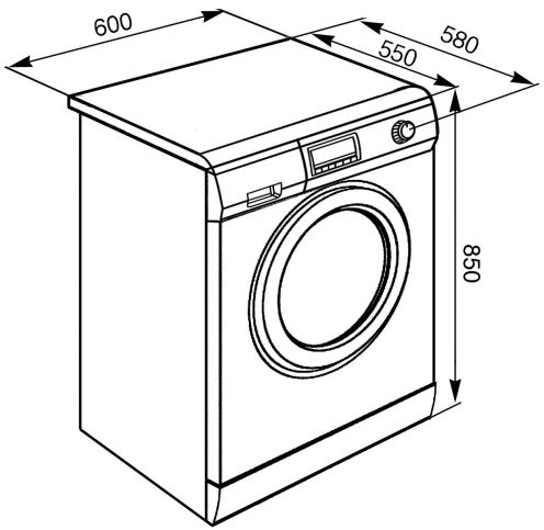 Стиральная машина Smeg LSF147E