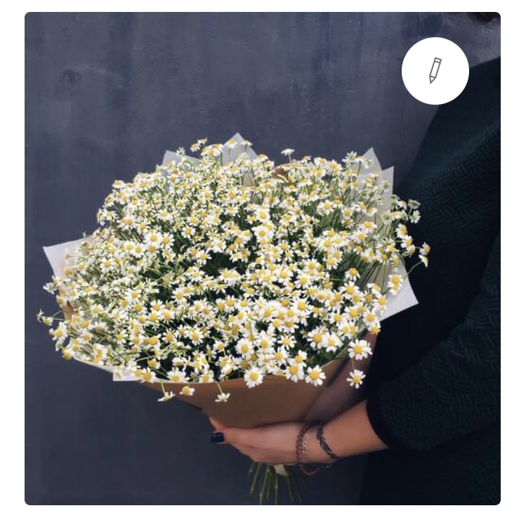 Букет из матрикарии