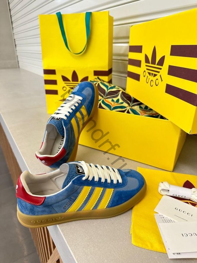 Кроссовки Adidas & Gucci Gazelle