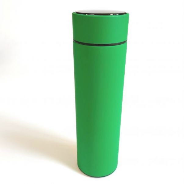 Термос Confident Soft Led зеленый