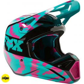Fox V1 NUKLR Teal (2023) шлем внедорожный