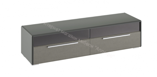 Тумба для ТВ «Наоми»» (Фон серый/Джут)