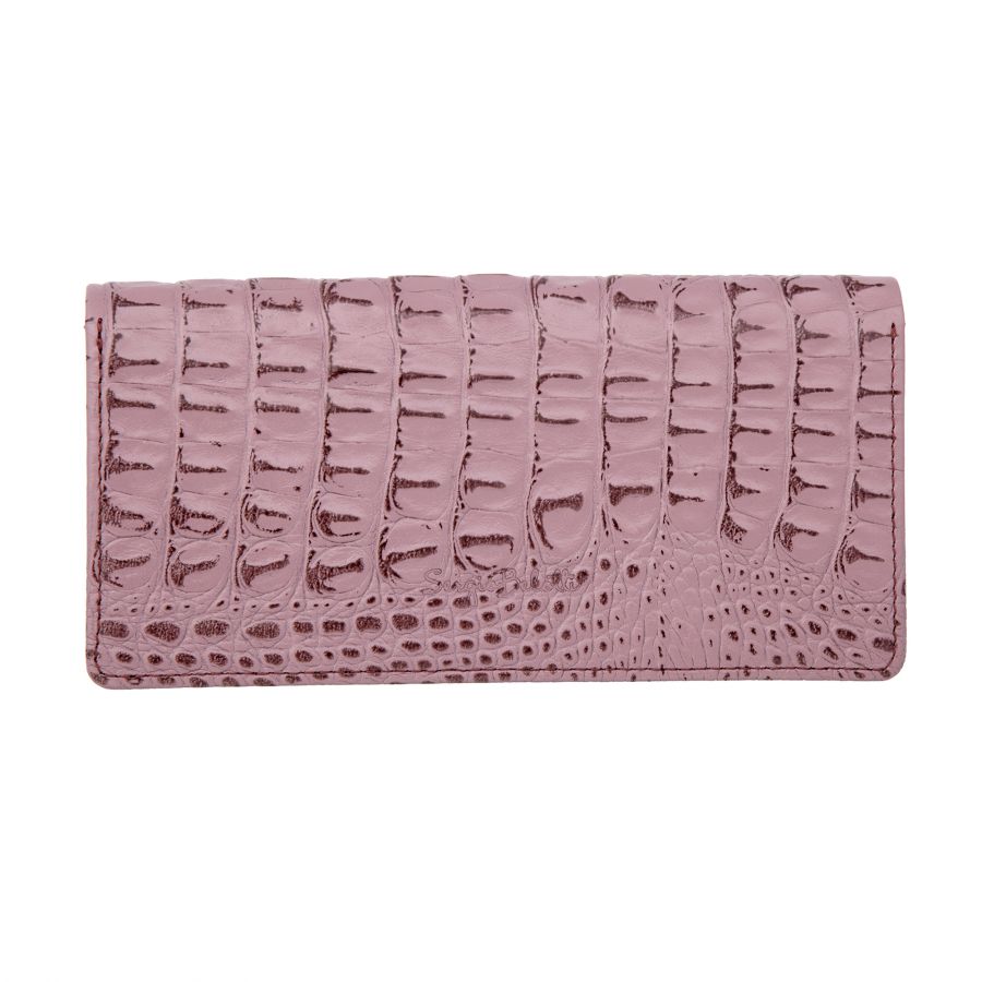 Портмоне Sergio Belotti 7502 croco pink