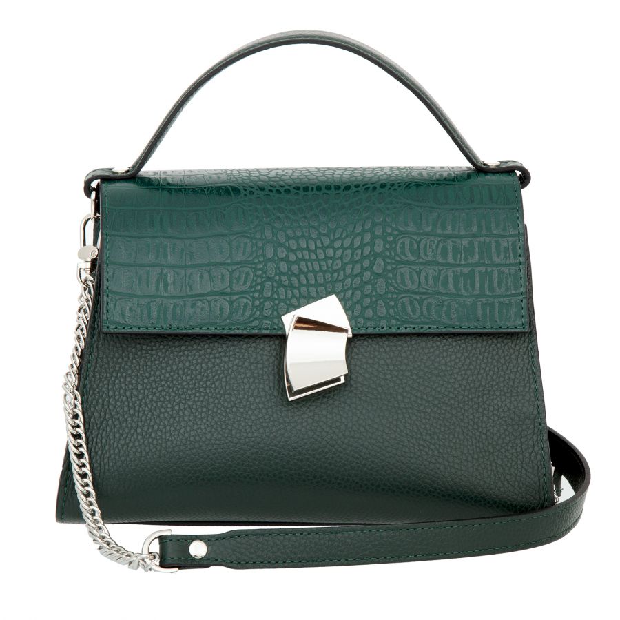 Женская сумка Sergio Belotti 60286 dark green Napoli