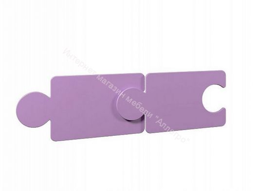 Комплект бортиков для кроватей "Мозаика", "Тетрис", ирис, 2 шт.