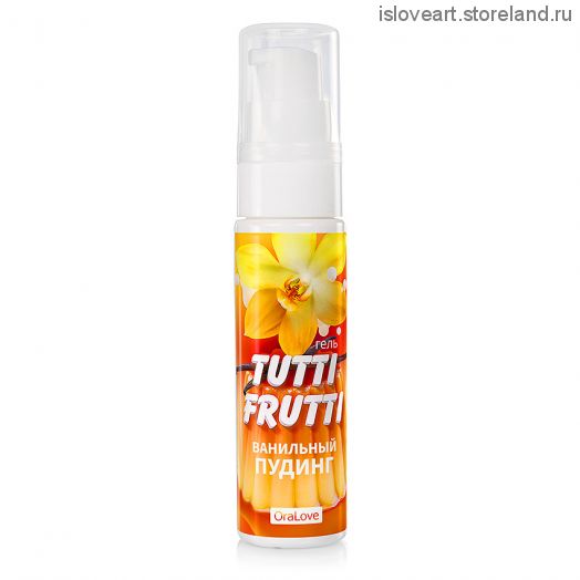 Интимный гель TUTTI-FRUTTI ванильный пудинг 30 г