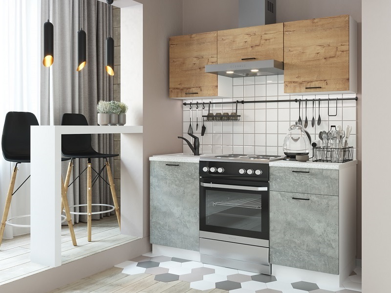 Кухонный гарнитур "Дуся" 1,6 и 2,0 м