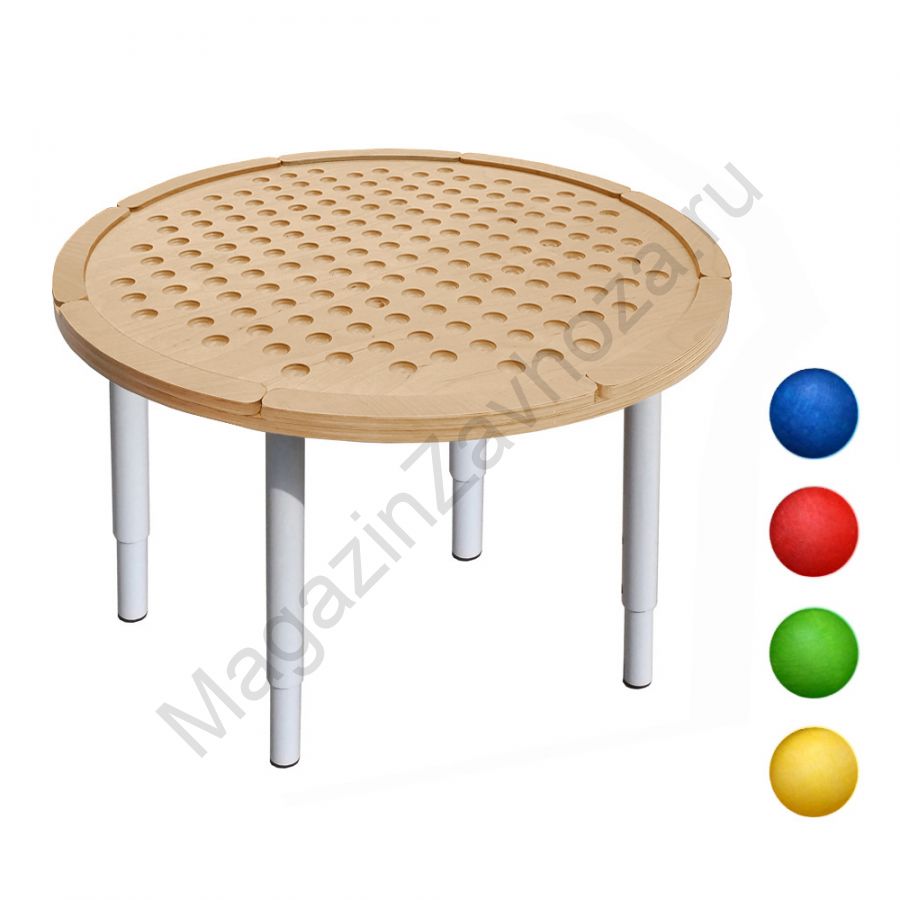 Стол мозаика регулируемый Круглый