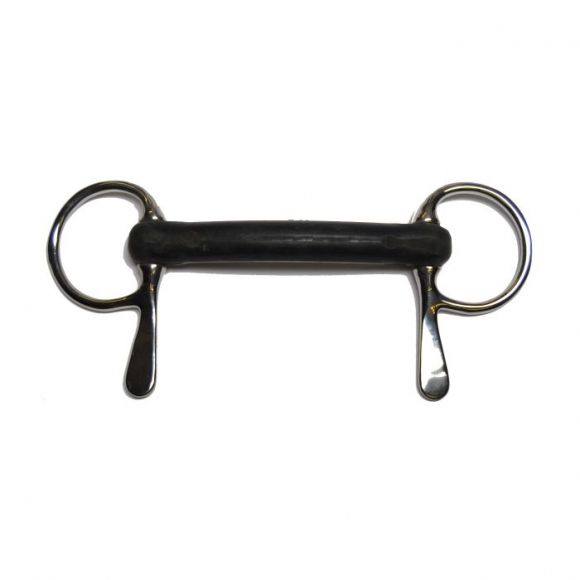 Трензель рысачий "Pro Steel Trotting" резиновый.