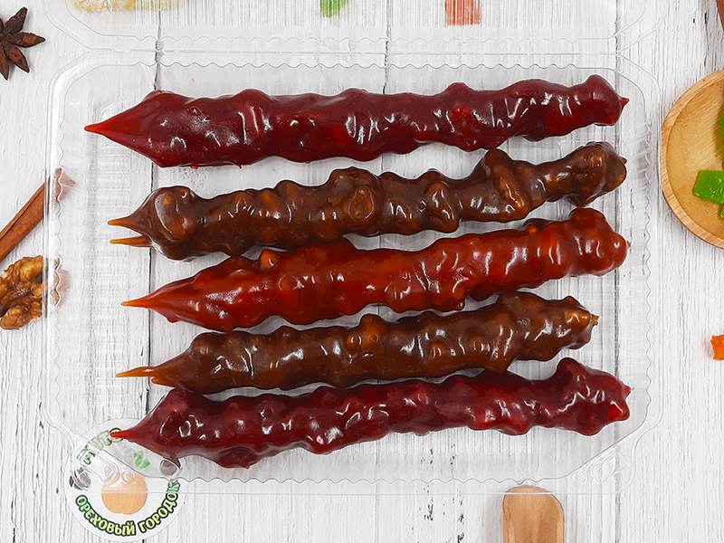 Чурчхела ассорти с грецким орехом 5шт