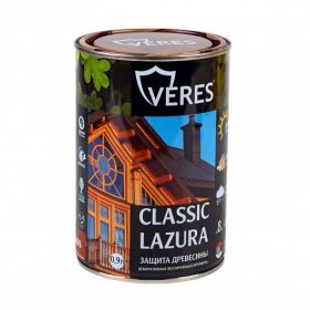 Антисептик Veres Classic Lazura 9л Шелковисто-Матовый / Верес Классик Лазура