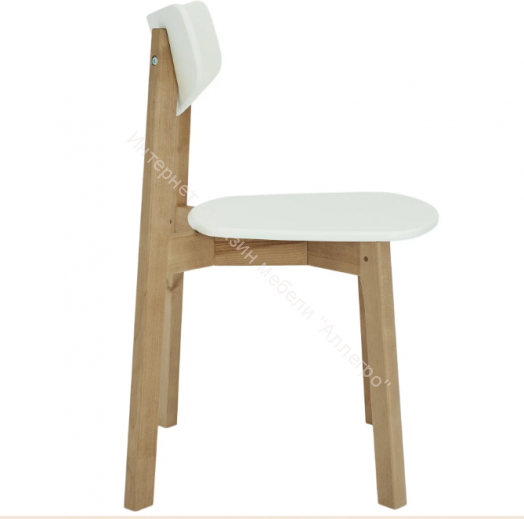 Стул DAIVA Вега 2.0 (Дуб золотой/Белая эмаль)