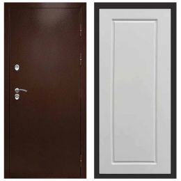 Входная дверь Termo-door Техно Медь Гранд Слоновая Кость