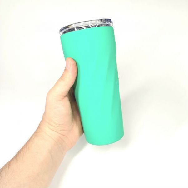 Термокружка Family мятного цвета