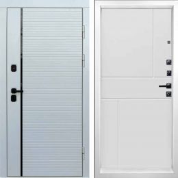 Входная дверь Termo-door WHITE LINE Горизонт Белый софт
