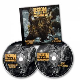 LEGION OF THE DAMNED - Malevolent Rapture / Sons Of The Jackal 2CD