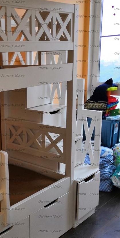 Лестница-комод Лейла массив №12