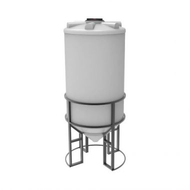 Емкость конусная ФМ 2000 литров в обрешетке