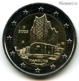 Германия 2 евро 2023 G