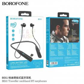 Наушники BOROFONE BE61 Traveller, bluetooth,черн.