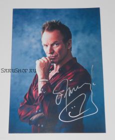 Автограф: Стинг / Sting