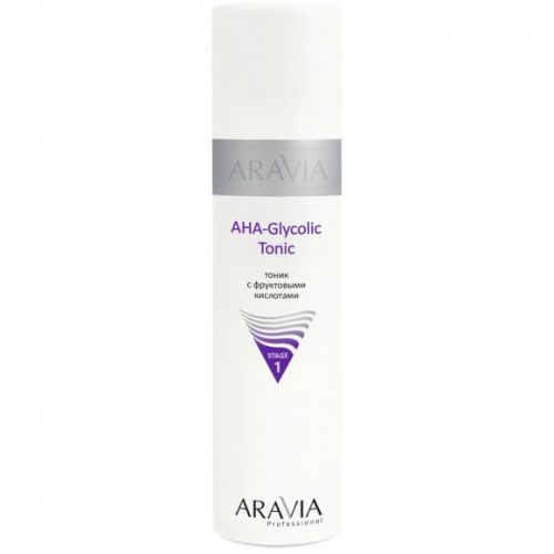 ARAVIA Professional Тоник с фруктовыми кислотами AHA  - Glycolic Tonic, 250 мл