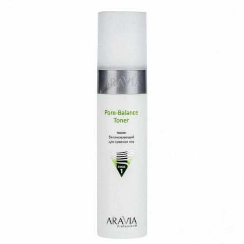 ARAVIA Professional Тоник балансирующий для сужения пор для жирной и проблемной кожи Pore-Balance Toner, 250 мл