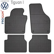 Коврики Volkswagen Tiguan I от 2007 - 2016 в салон резиновые Frogum (Польша) - 4 шт.