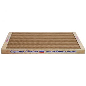 Когтеточка для кошек Рав малая с кошачьей мятой 50*24*3.1 см