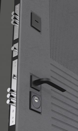 Дверь входная Бункер BN-05 ФЛ-649 Белый Софт