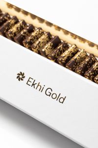 Шоколад Горький с золотом Ekhi Gold Horizon футляр 20 шт - Испания