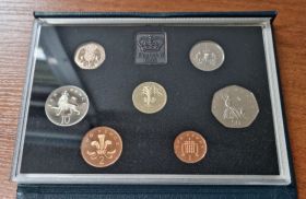 Великобритания Набор пробных монет 1985 год Proof