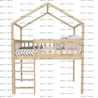 Кровать-чердак домик Roof