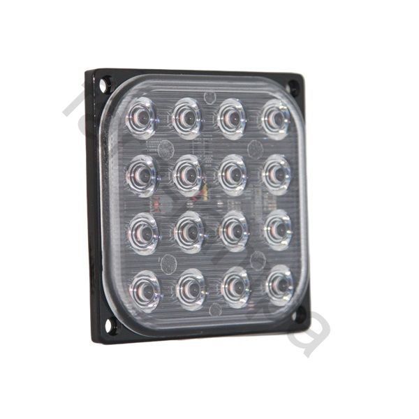 Светодиодная фара стробоскоп оранжевая