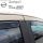 Дефлекторы Nissan Qashqai I J10 Heko арт 24257 - 3