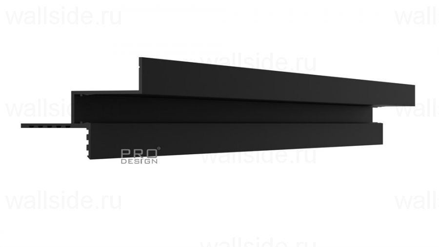 Pro Design Gipps 602 теневой потолочный профиль Чёрный