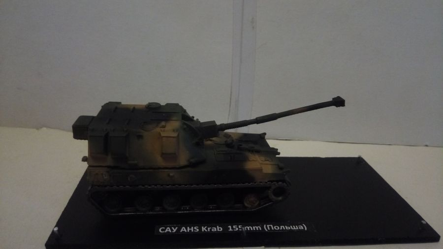 САУ AHS Krab 155 mm (Польша)  в масштабе 1/72