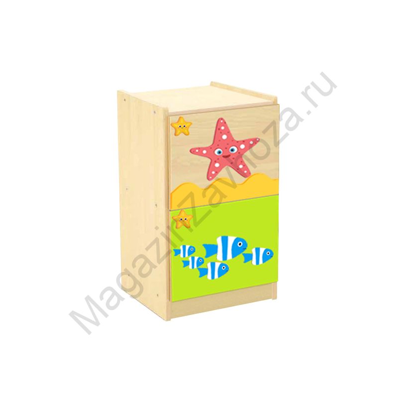 СТЕНКА ДЕТСКАЯ МОДЕЛЬ 8-2 С ДЕКОРАТИВНЫМИ НАКЛАДКАМИ - 2